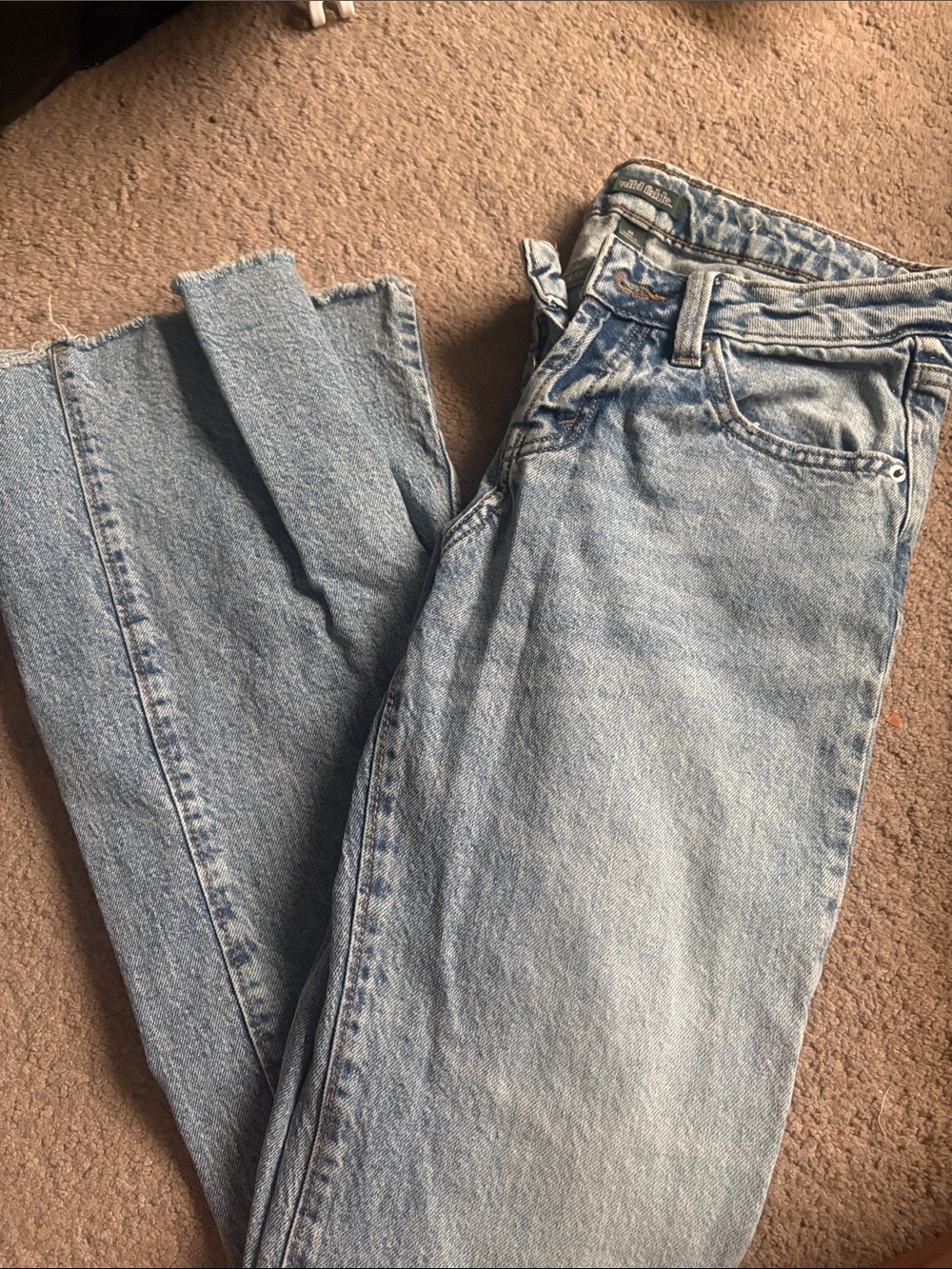 wild fable Light Blue Straight Leg Jeans